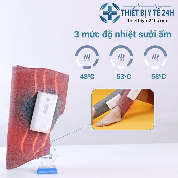 Máy Massage Bắp Chân Tích Hợp Nhiều Tính Năng Túi Khí Rung Massage Đến Nhiệt Sưởi Nóng Hỗ Trợ Giảm Đau Nhức HM-C23