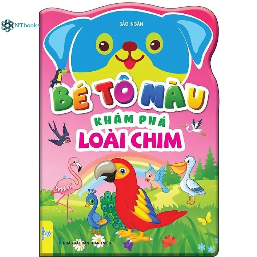 Sách Bé tô màu - Khám phá loài chim