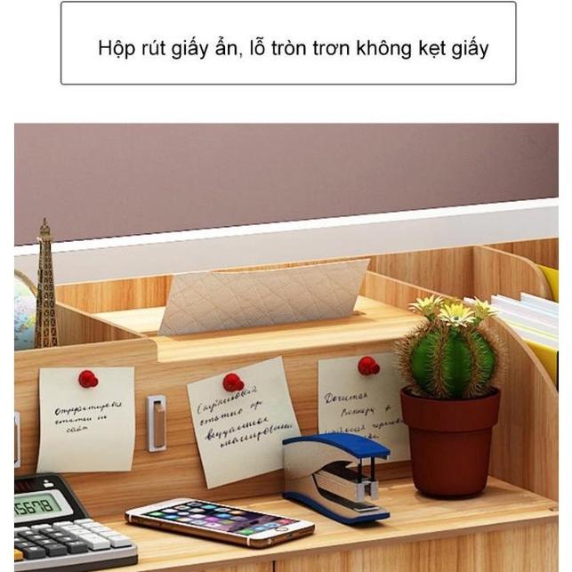 Giá sách đa năng văn phòng nhà cửa Gỗ anh đào