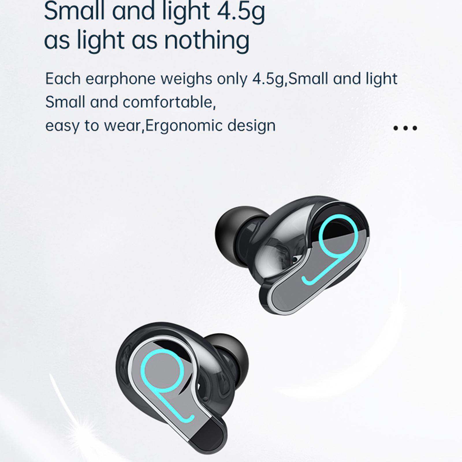 Earbuds with Charging Case IPX7 Waterproof for Sports Fitness Business