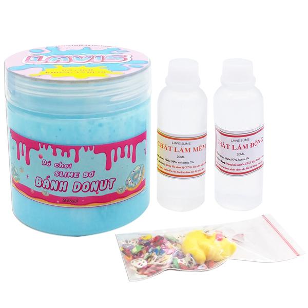 Đồ Chơi Slime Bơ Lavis: Bánh Donut - 200 ml