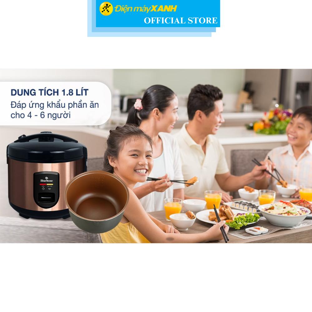 Nồi cơm nắp gài BlueStone 1.8 lít RCB-5520 Hàng Chính Hãng