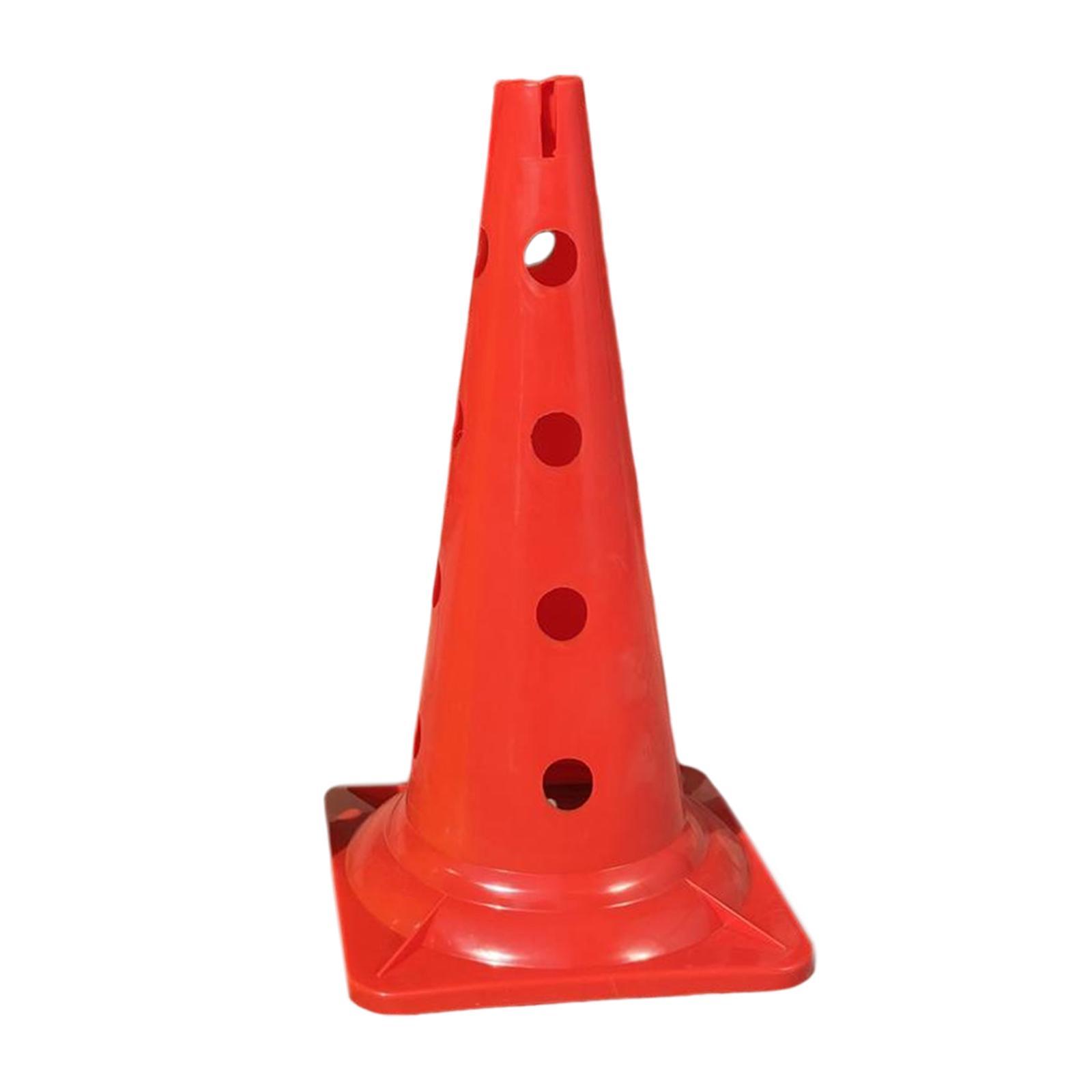 20 inch Thickened Sport Training Cone with Hole for Soccer Basketball