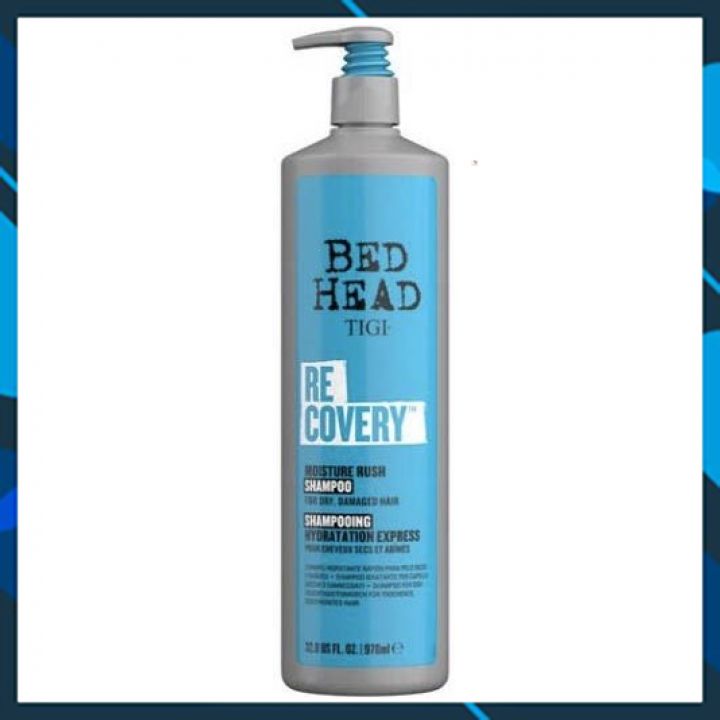 Dầu gội Bed Head Tigi xanh dương số 2 dành cho tóc khô, xơ, rối