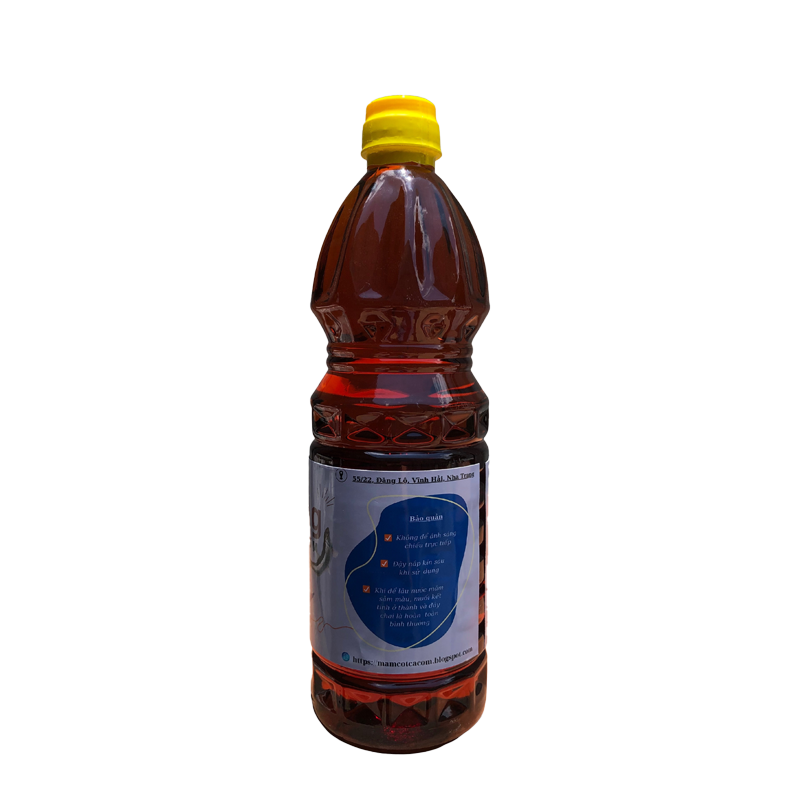 YaTrang mắm nhỉ cá cơm -cốt nhỉ, nguyên chất thượng hạng-chai nhựa 960ml-Gia Vị,