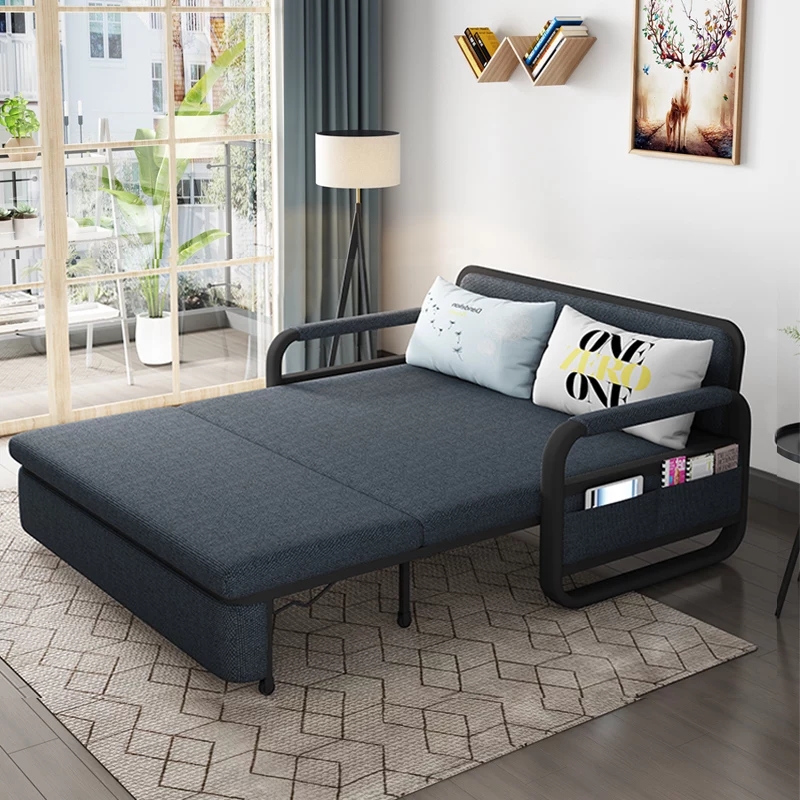 Giường Sofa Gấp Gọn Thành Ghế Sofa. Ghế Sofa Giường Đa Năng. Kích Thước 1m28 x 1m90