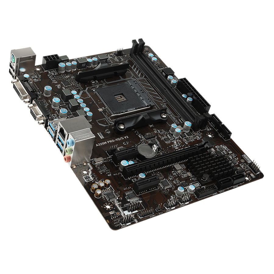 Bo mạch chủ - Mainboard MSI A320M Pro-VDS V2