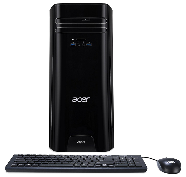 PC Acer Aspire TC-780 DT.B89SV.003 Core i5-7400/Free Dos - Black - Hàng Chính Hãng