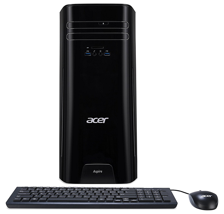 PC Acer Aspire TC-780 DT.B89SV.010 Core i5-7400/Free Dos - Black - Hàng Chính Hãng