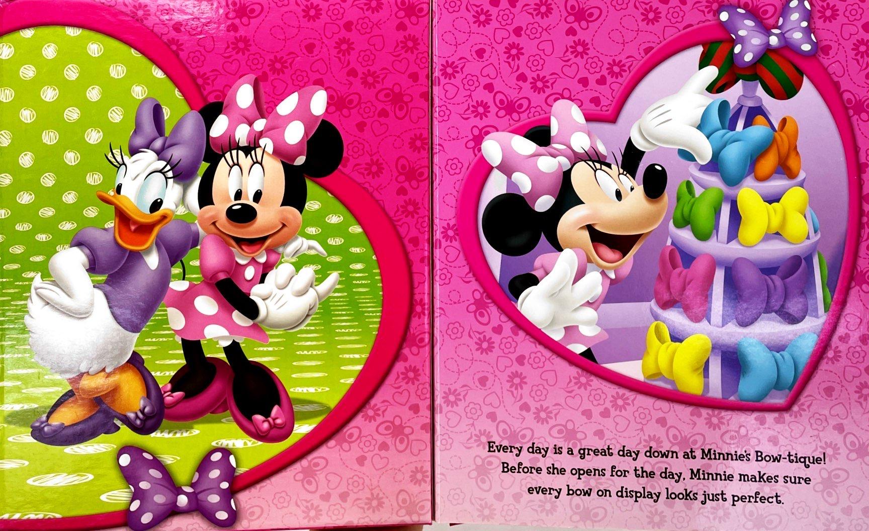 Dis.ney Minnie Book &amp; Blocks