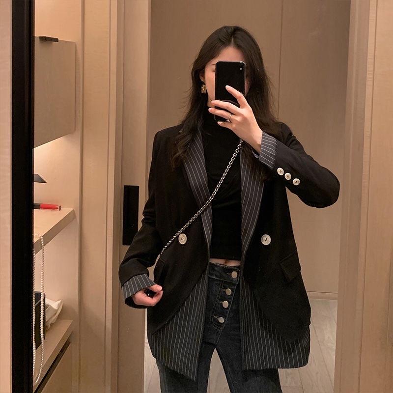Áo Blazer nữ Form xuông chất đẹp phong cách hàn quốc mẫu mới mã ZELE454