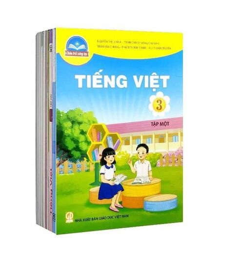 Bộ sách giáo khoa Lớp 3- Chân Trời Sáng Tạo (12 quyển- Kèm bìa nilong bao sách)