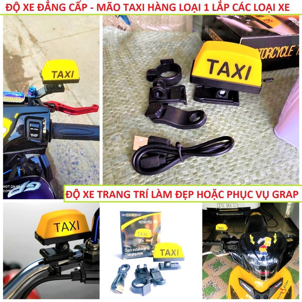 ĐÈN TAXI TRANG TRÍ XE MÁY , XE ĐIỆN LOẠI TỐT NHIỀU HIỆU ỨNG CỰC ĐẸP