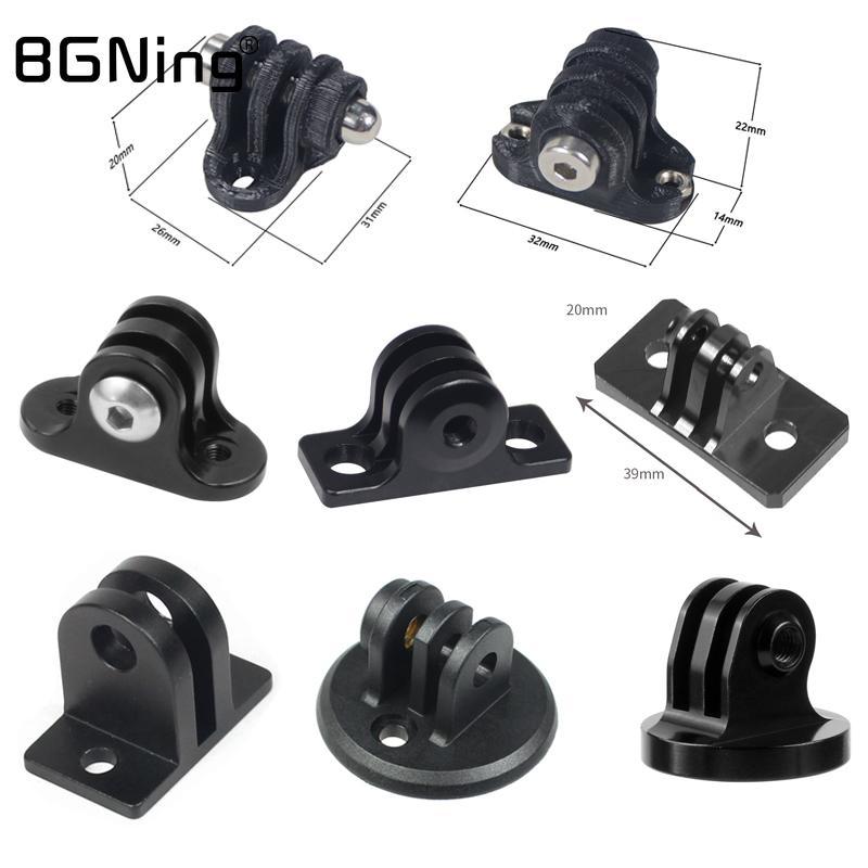 Bộ chuyển đổi giá đỡ máy ảnh trên xe đạp Bộ chuyển đổi giá đỡ ba chân mini Gắn kết nối xe đạp Đế cố định cho Gopro 11 10 Insta360 X3 Osmo Action