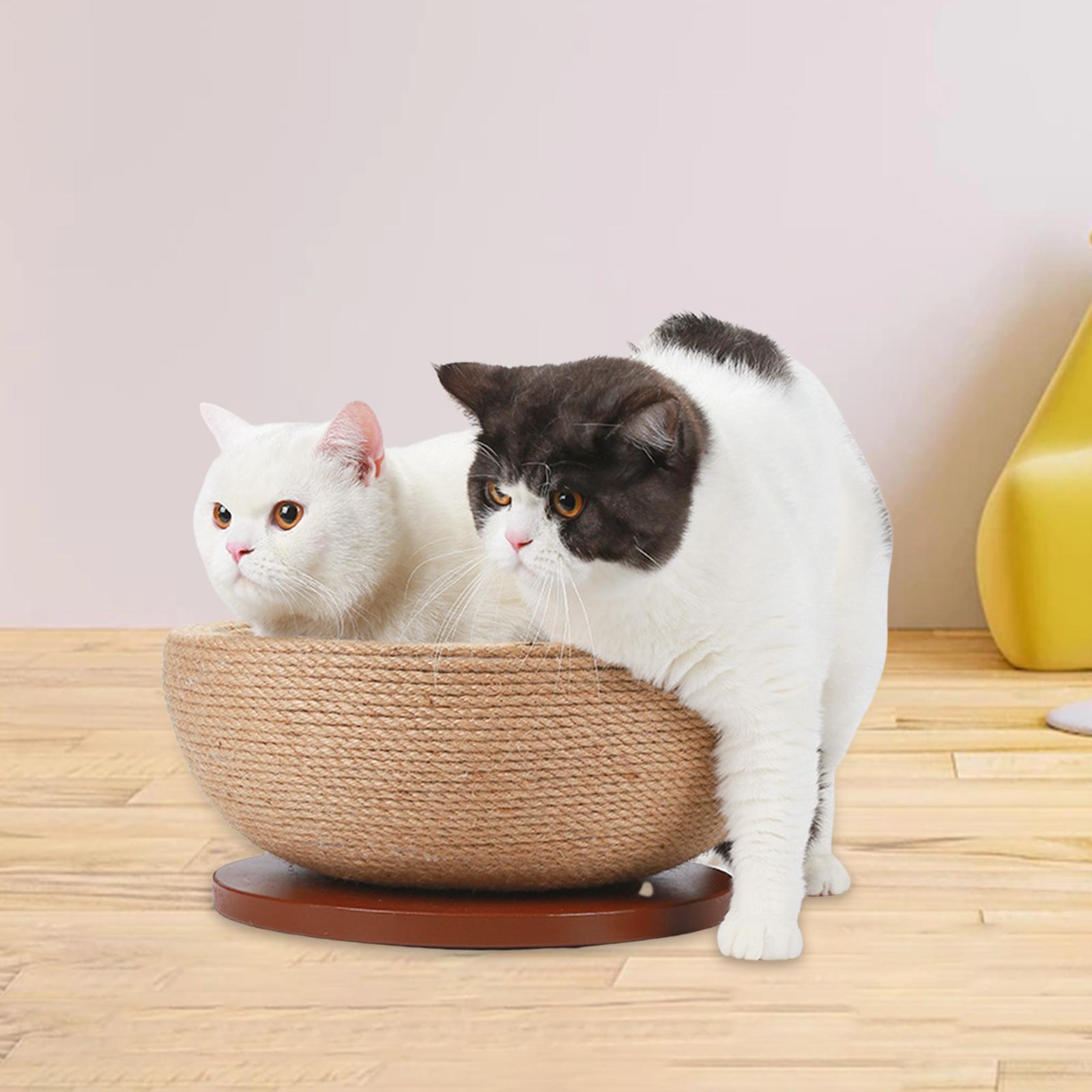 Round Cat Scratcher Board for Couch Carpets Sofa Furniture Protection Indoor
