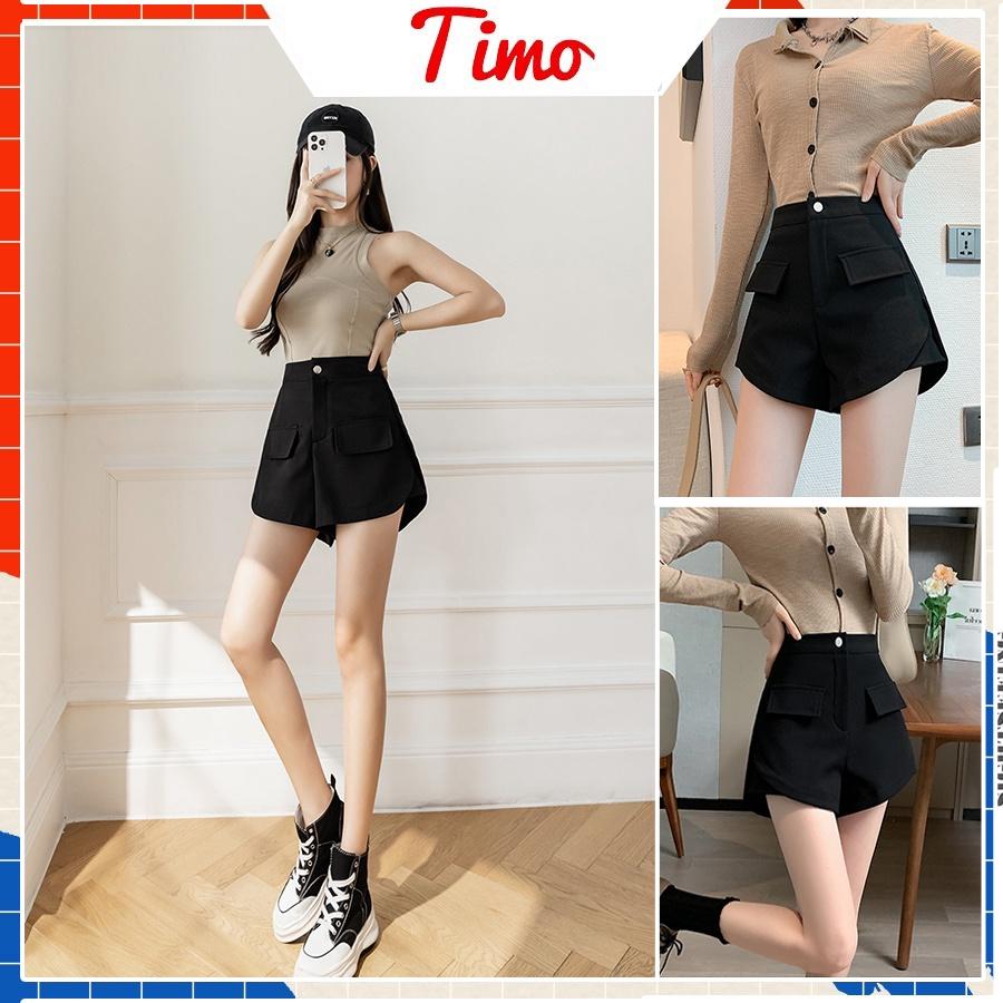 Quần đùi nữ, quần short nữ đẹp giá rẻ thời trang phong cách Hàn Quốc đơn giản dễ phối đồ QDN002