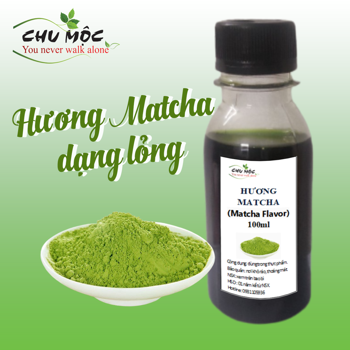 Hương Matcha dạng lỏng
