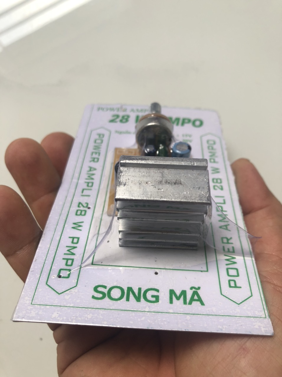 BO MẠCH KHUẾCH ĐẠI LOA ÂM THANH 28W PMPO MA.1228 -SONG MÃ