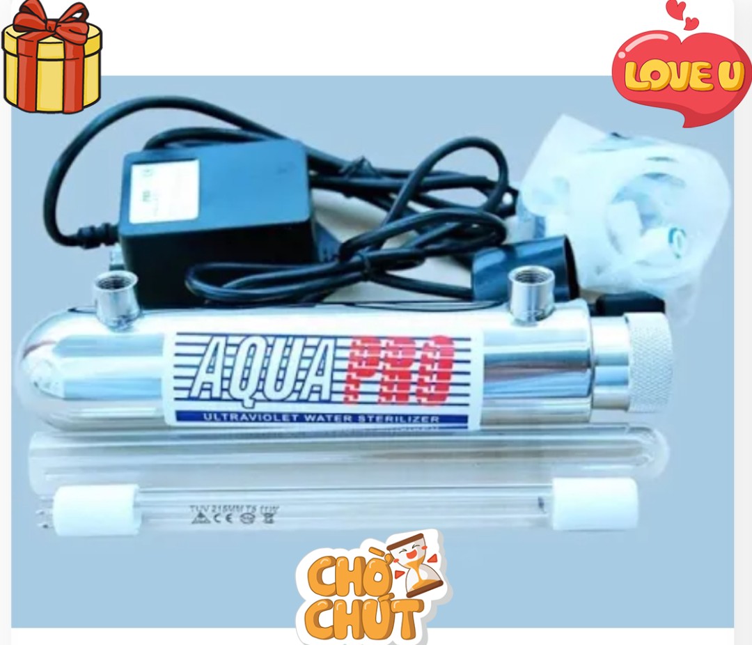 Bộ Đèn UV Diệt Khuẩn 11W Aquapro Dùng Cho Máy Lọc Nước Uống Gia Đình