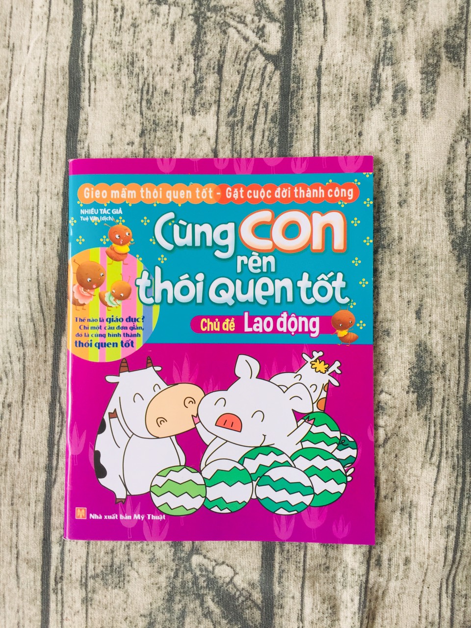 Cùng Con Rèn Thói Quen Tốt - Chủ Đề Lao Động