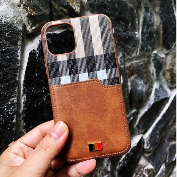 Ốp lưng da dành cho iPhone 12/ 12 Pro / 12 Pro Max