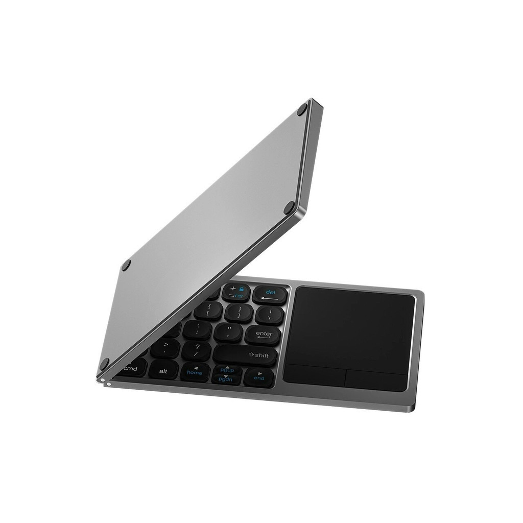 Bàn Phím Gập WiWU Foldable Keyboard FMK-04 Kết Nối Bluetooth, Thiết Kế Nhỏ Gọn Mang Đi Tiện Lợi - Hàng Chính Hãng