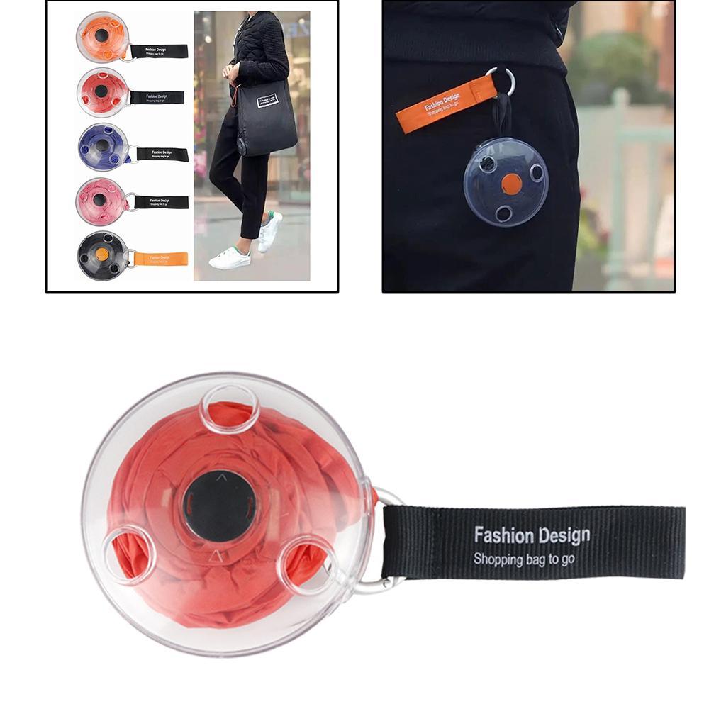 Creative Telescopic Shopping Bag Reusable Eco Friendly & Carabiner