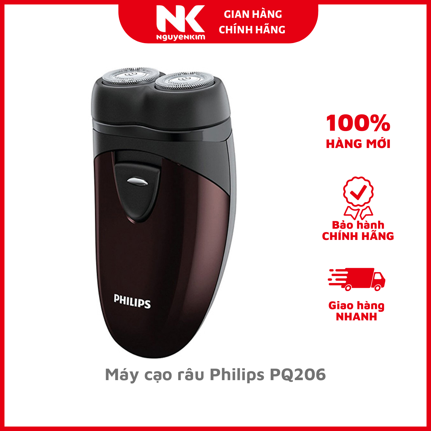 Máy cạo râu Philips PQ206 - Hàng Chính Hãng