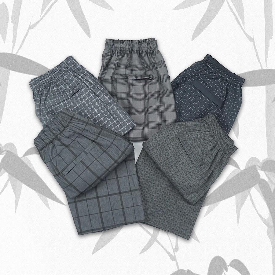 Combo 5 Quần Đùi Nam Mặc Nhà Vải Cotton Thông Thoáng - giao màu ngẫu nhiên