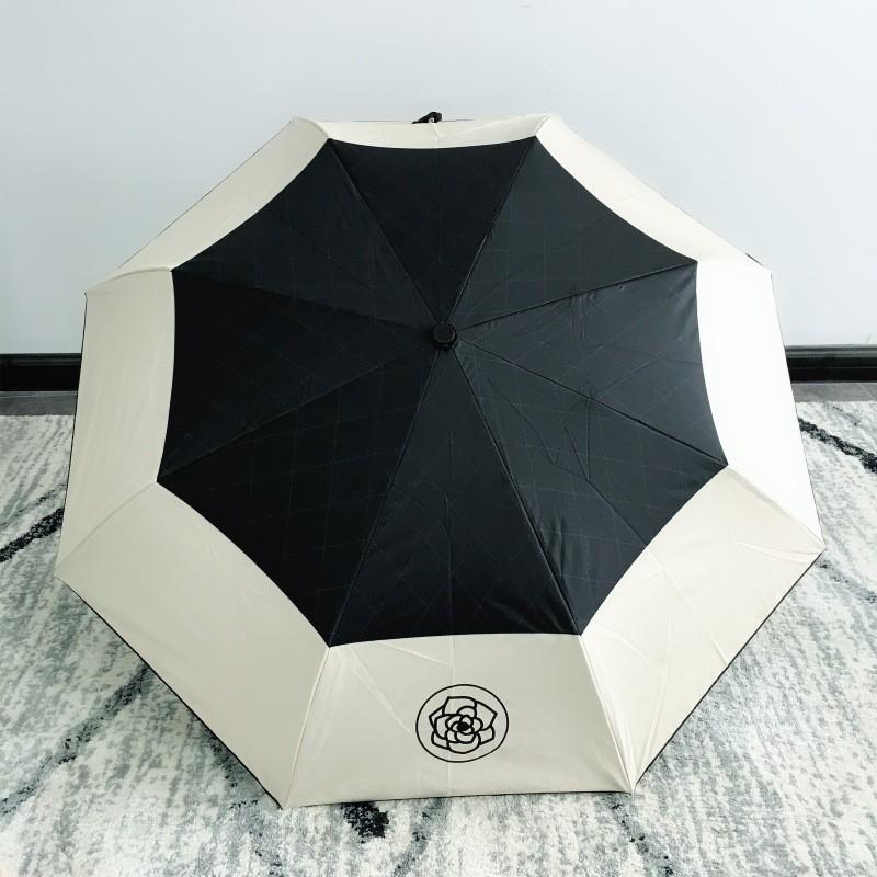 Ô dù cao cấp tự động 2 chiều ARDECO chống tia UV - Mẫu hoa trắng đen size 98cm