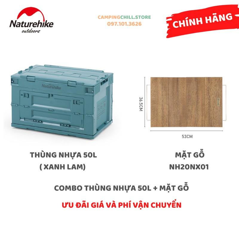 THÙNG ĐỰNG ĐỒ GẤP GỌN KHI ĐI DÃ NGOẠI, CẮM TRẠI, PICNIC NATUREHIKE NH20SJ036