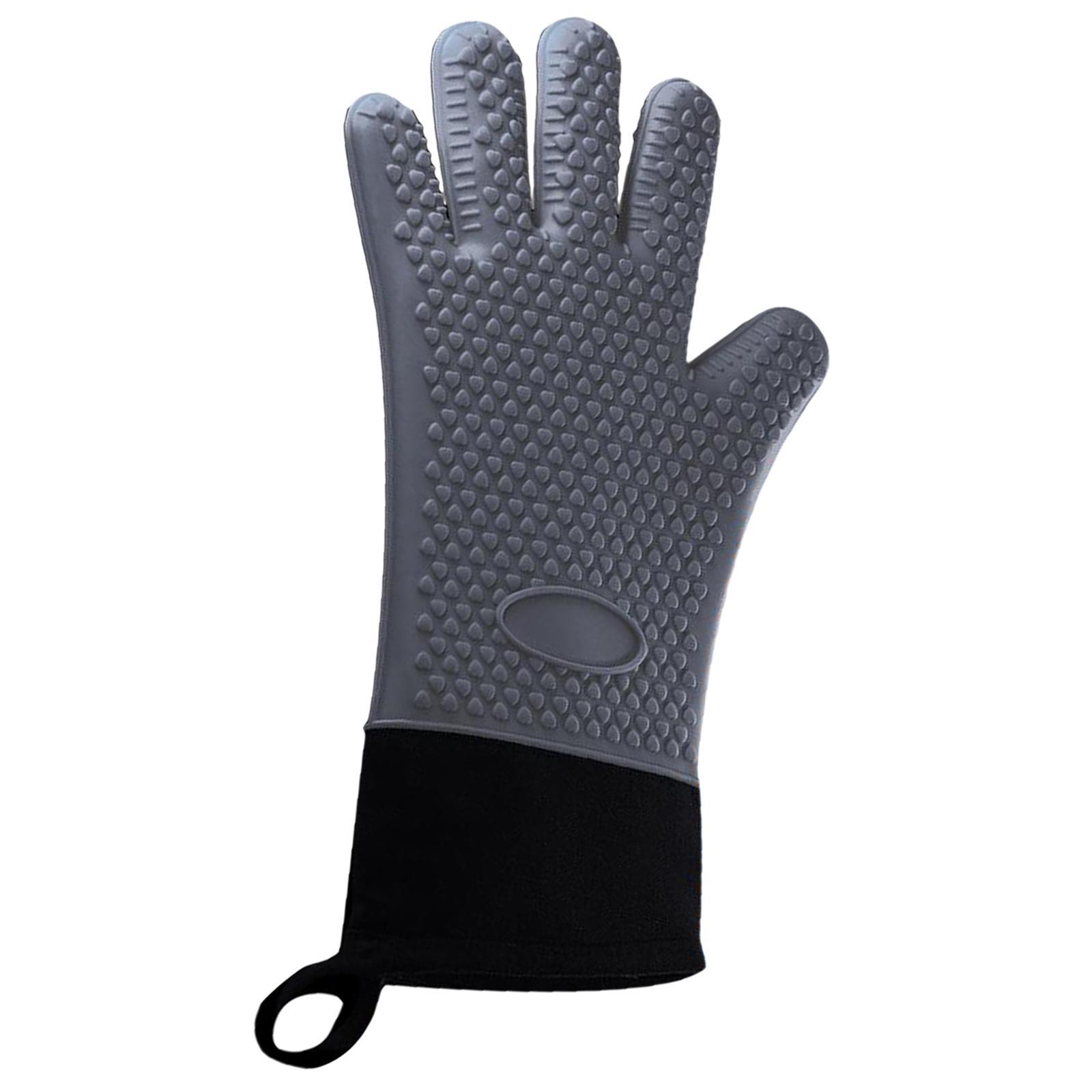 Premium Oven Gloves Insulated Long Anti-scalding Mitts for Cooking