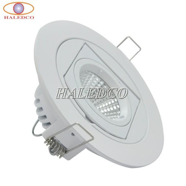 Đèn LED âm trần 12W HALEDCO rọi tranh, ảnh góc xoay linh hoạt