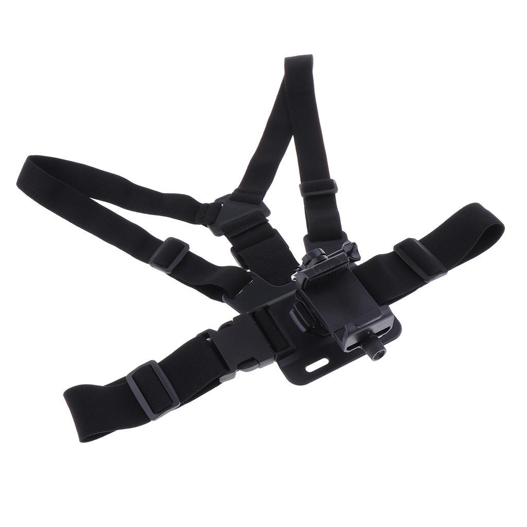 2x  Chest  Mount  Harness  Strap  Holder  with  Phone  Clip  for  Most  Mobile  Phones