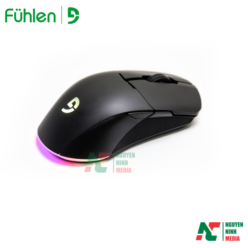 Chuột Gaming Fuhlen D90S RGB DUAL MODE 2.4G/TYPE-C - Hàng Chính Hãng