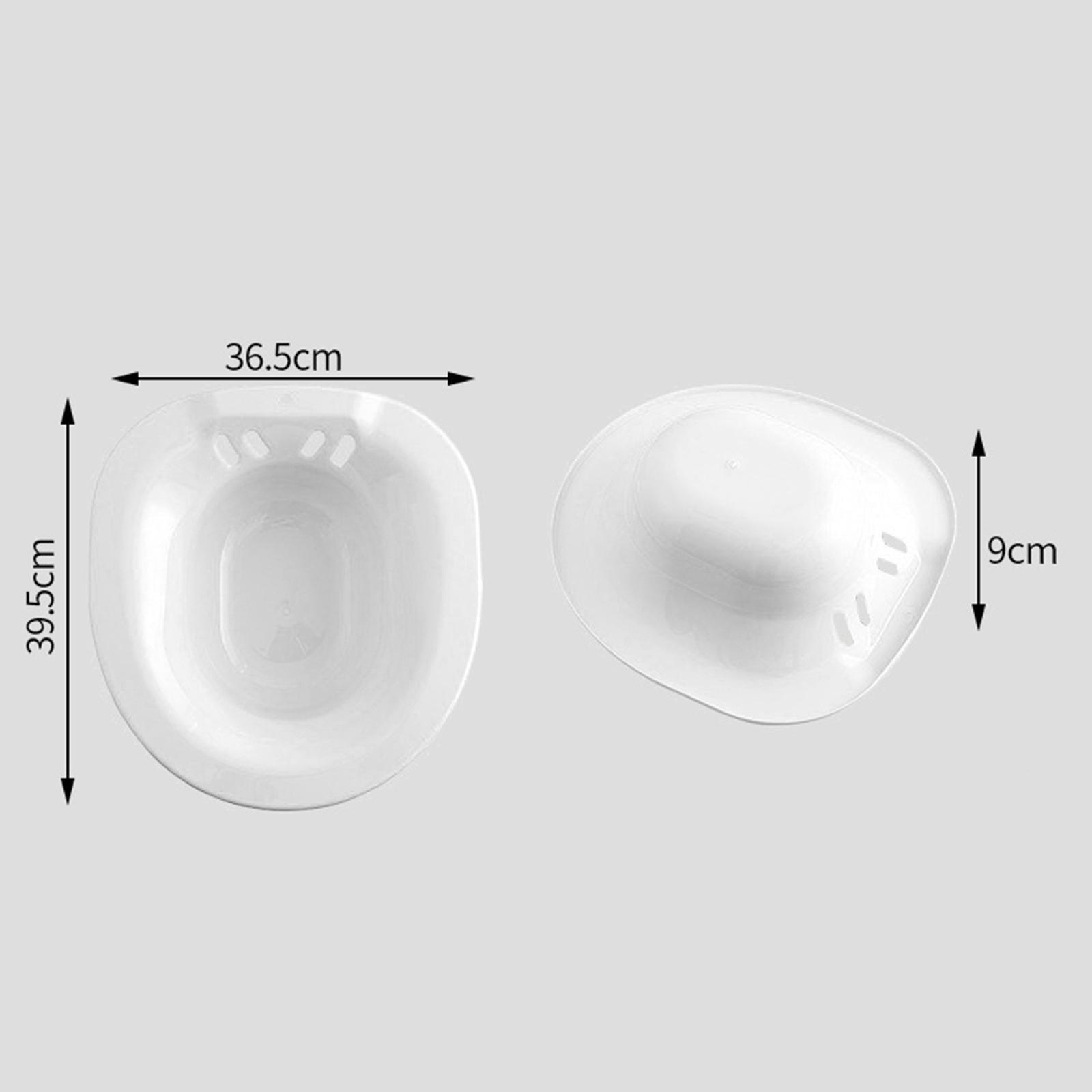 Hip Bath for Toilet Seat Bidet Basin Personal for Washing for