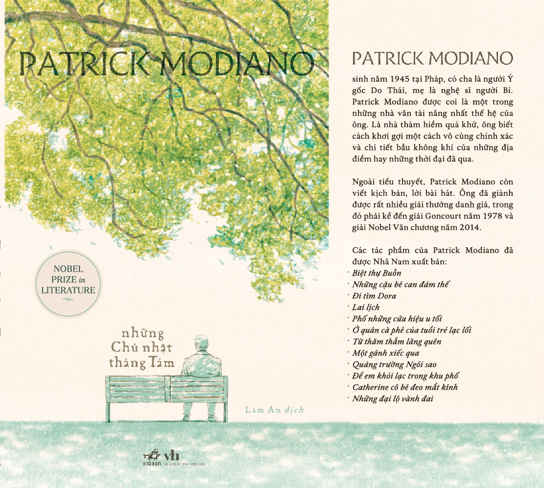 Sách - Những chủ nhật tháng Tám (Patrick Modiano) (Nhã Nam Official)