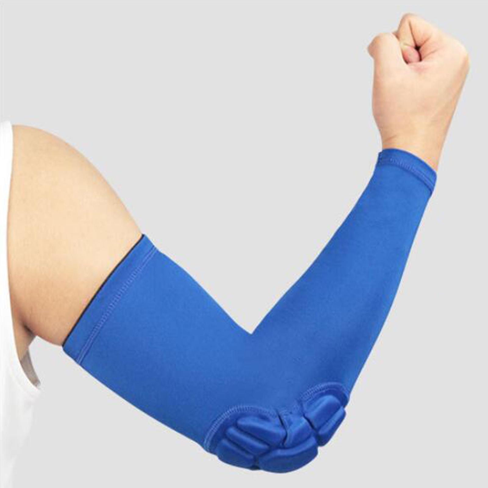 Elbow Support Compression Honeycomb Pad Brace Joint Arm Sleeve Sport