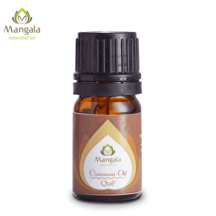 Tinh Dầu Nguyên Chất Quế - 5ml - Tinh Dầu Thiên Nhiên Cao Cấp Mangala- Chống côn trung, Thanh lọc không khí