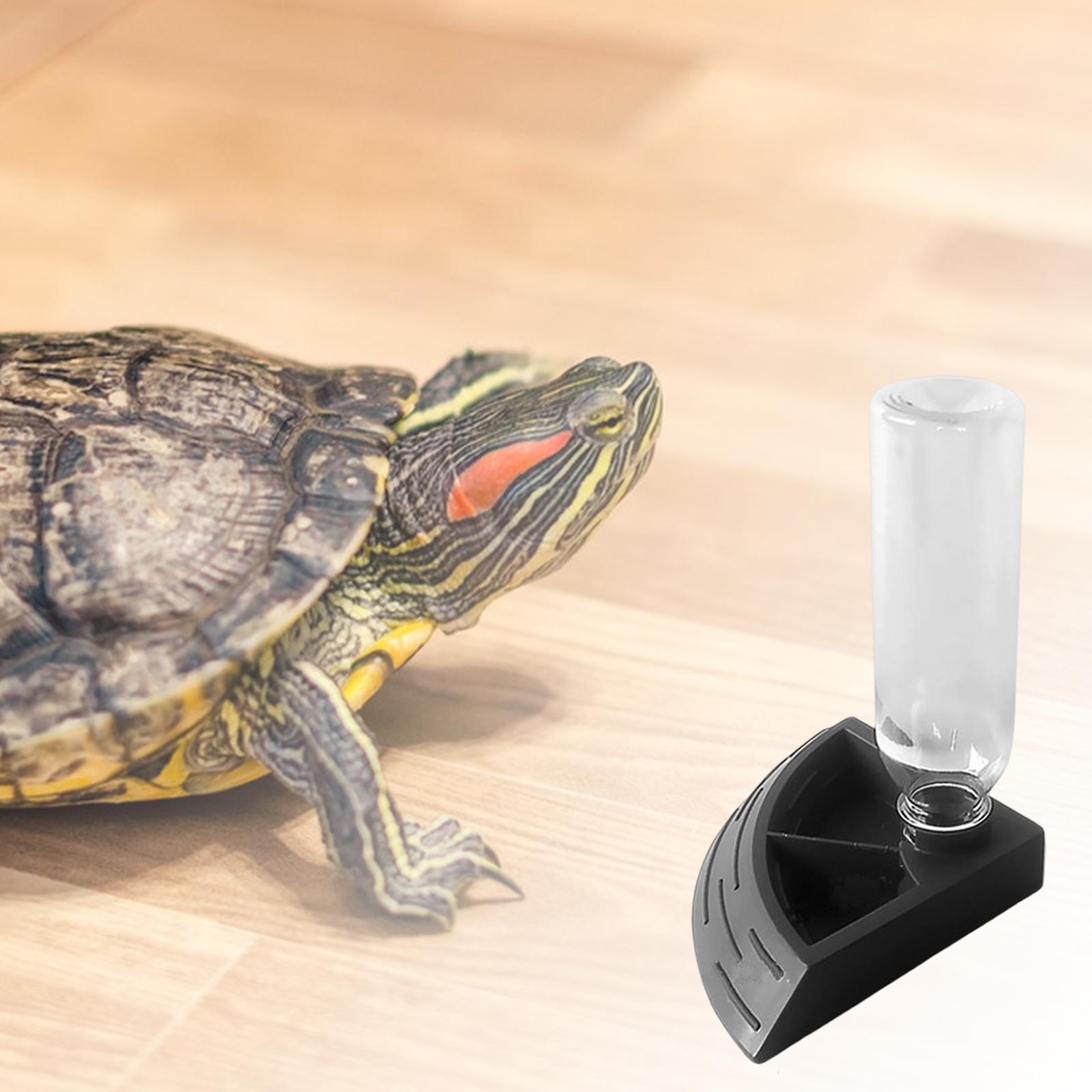 Automatic  Turtle  Bowl Water Resin Dish-Dark Brown