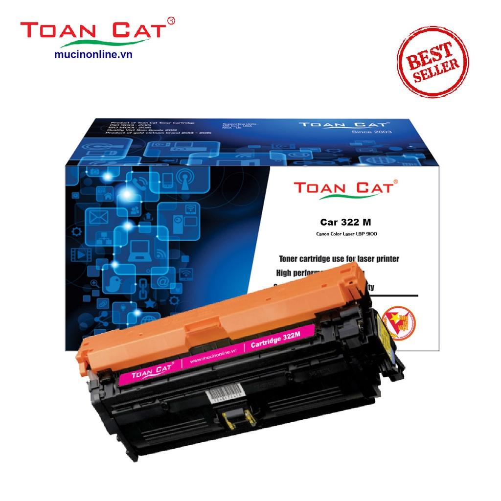 Hộp mực in Toàn Cát Cartridge 322 B/M/Y/C dùng cho máy in màu Canon Color LBP 9100 HÀNG CHÍNH HÃNG