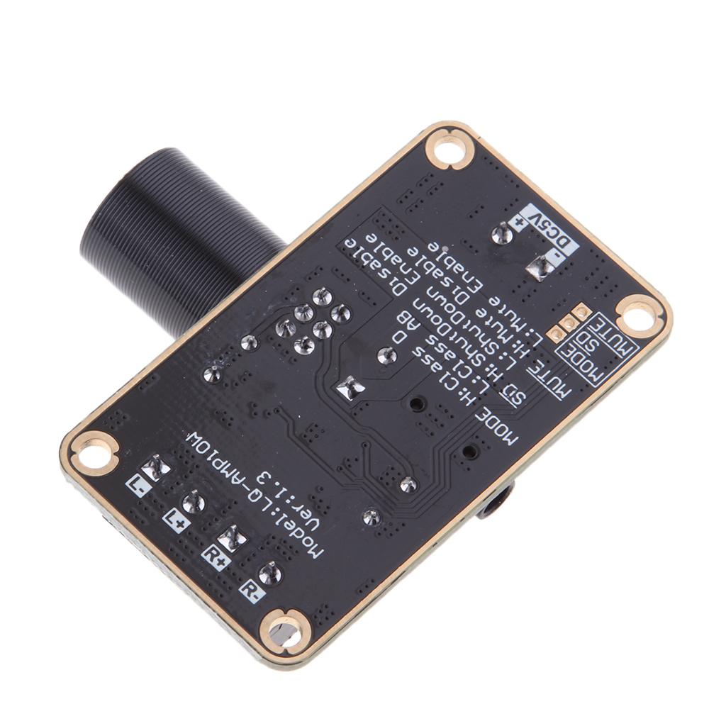 2xPAM8406 Class D Digital Amplifier Board Dual Channel 5V 5W+5W DIY Stereo Amp