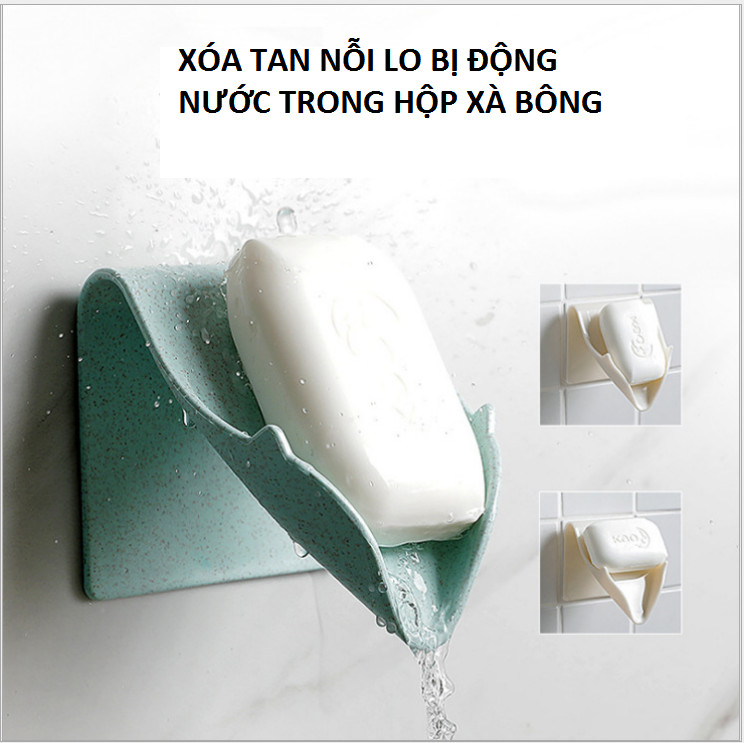 Khay để xà bông, hộp đựng xà phòng gờ tiện dụng