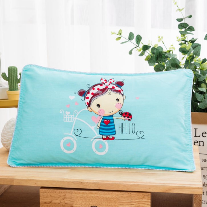 Vỏ gối cotton trẻ em 30x50cm