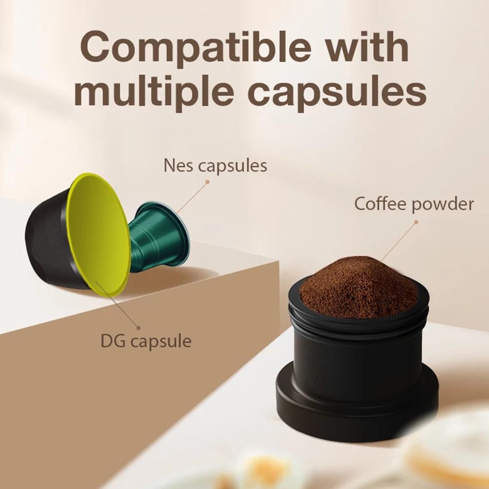Coffee Machine Three In One Small Car Espresso Machine Portable Home Outdoor Espresso Capsule Coffee Cup