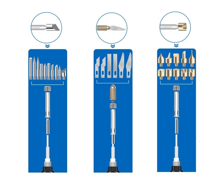 Bộ phụ kiện mỏ hàn cầm tay đa năng cao cấp 71in1