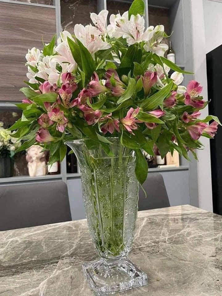 LỌ HOA BOHEMIA MAGMA 33cm Hàng chính hãng