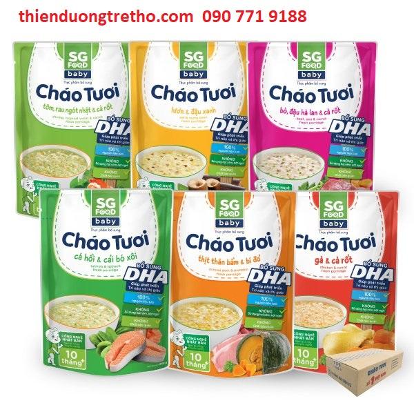 Cháo tươi Sài gòn Food Baby 240 Cho Bé từ 10 Tháng