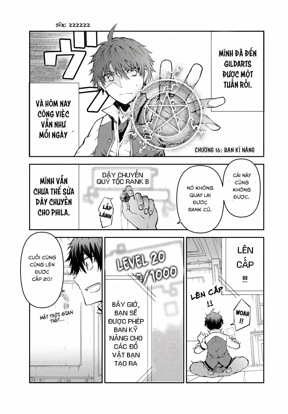 từ chức nghiệp yếu nhất trở thành "thợ rèn" mạnh nhất chapter 16 1
