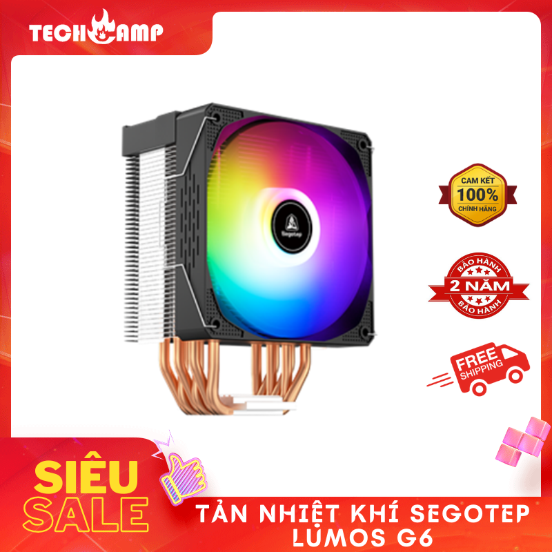 Tản Nhiệt Khí SEGOTEP LUMOS G6 - Hàng chính hãng